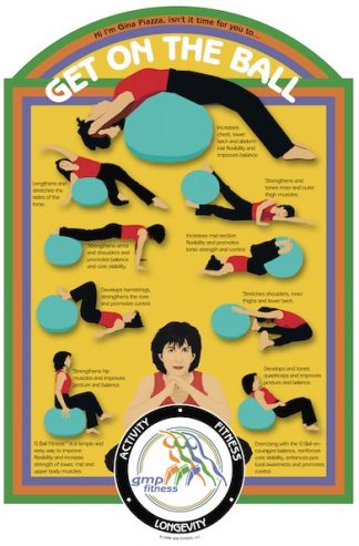 G Ball Fitness Poster